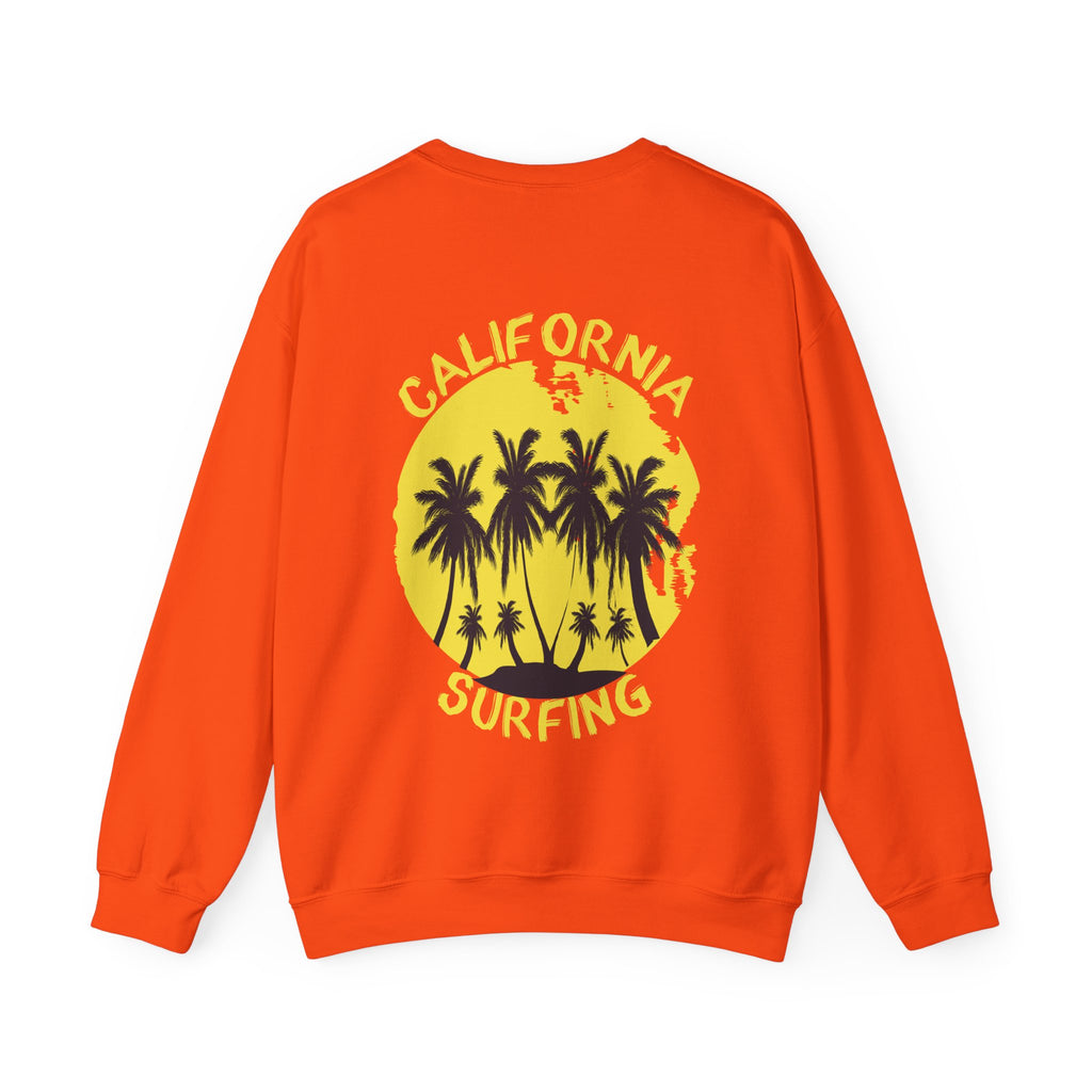 California Surfing Heavy Blend Crewneck Sweatshirt