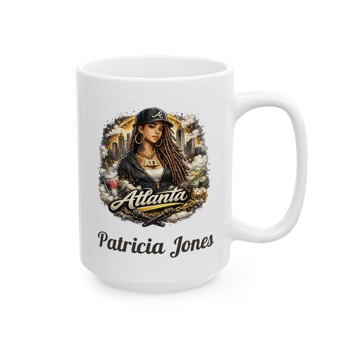 Personalized Atlanta Mug with Name – Atlanta Georgia Gift
