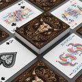 Western Poker Playing Cards – Bull Skull Cowboy Design