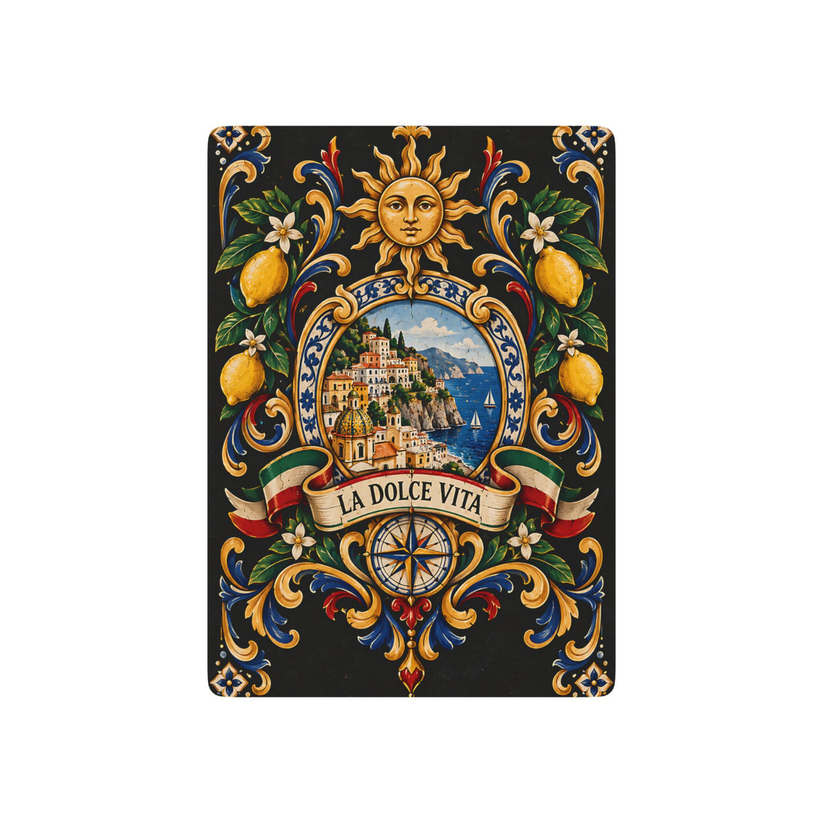 La Dolce Vita Poker Playing Cards – Italian Amalfi Design