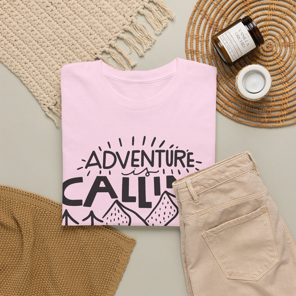 Adventure Is Calling T-Shirt – Outdoor Adventure Graphic Tee