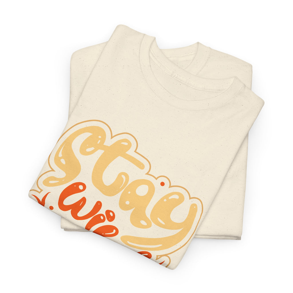 “Stay Wild and Free” T-Shirt – Boho Nature Graphic Tee