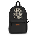 Cowgirl Backpack – Western “Cowgirls Just Wanna Have Fun” Graphic Backpack