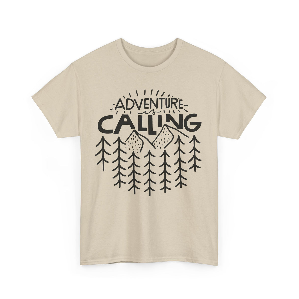 Adventure Is Calling T-Shirt – Outdoor Adventure Graphic Tee