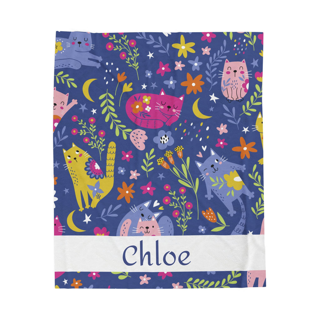 Personalized Name Blanket for Kids Custom Baby Plush Throw  Cute Animal Nursery Blanket  Baby Shower Gift