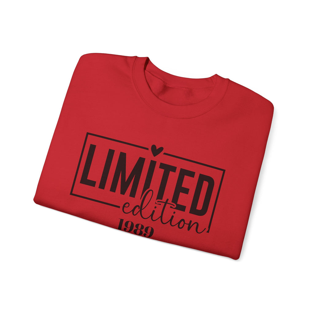 Limited Edition custom date of birth Unisex Crewneck Sweatshirt