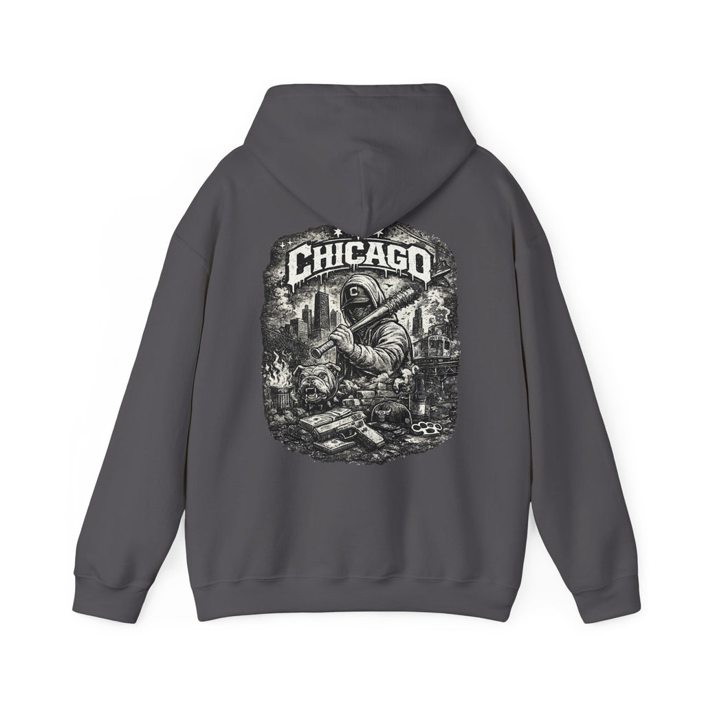 Chicago Streetwear Hoodie Graphic Hooded Sweatshirt