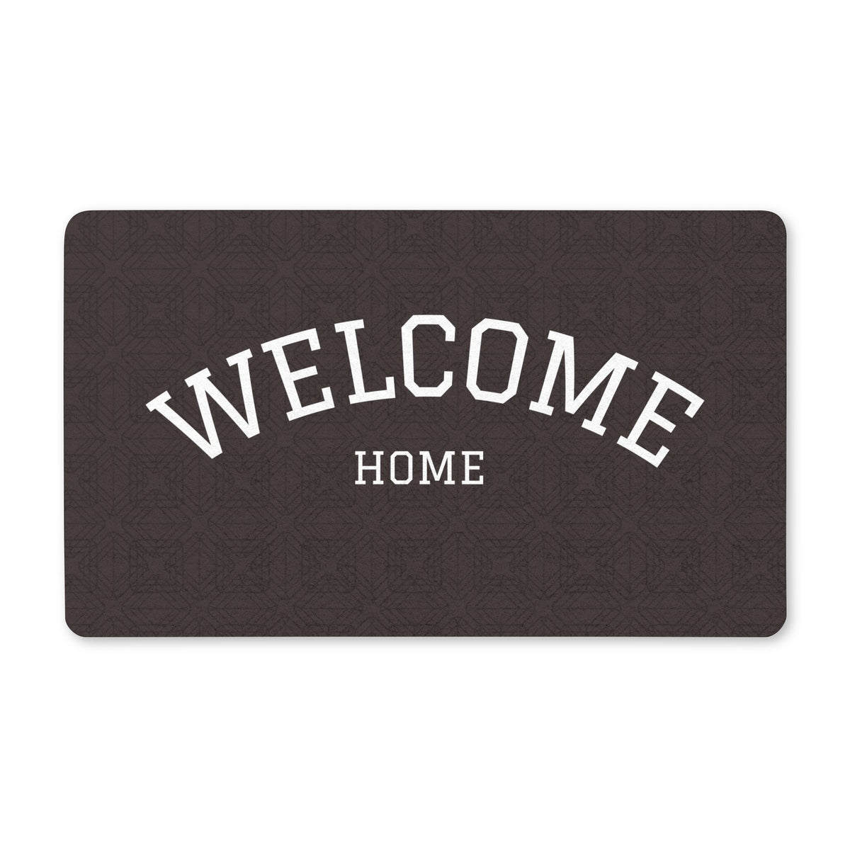 Welcome Home Doormat – Classic Black Entryway Mat