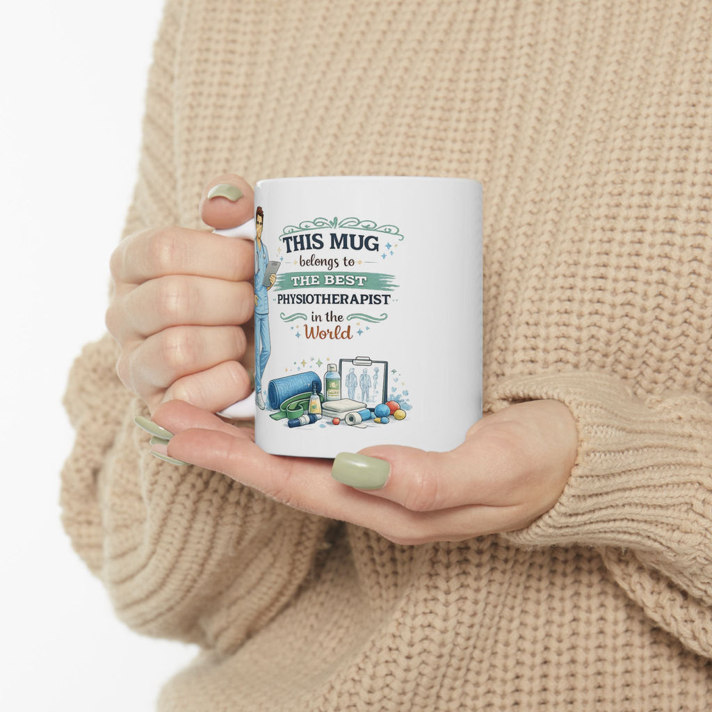 Best Physiotherapist Mug This Mug Belongs To The Best Physiotherapist in the World, Physical Therapist Gift