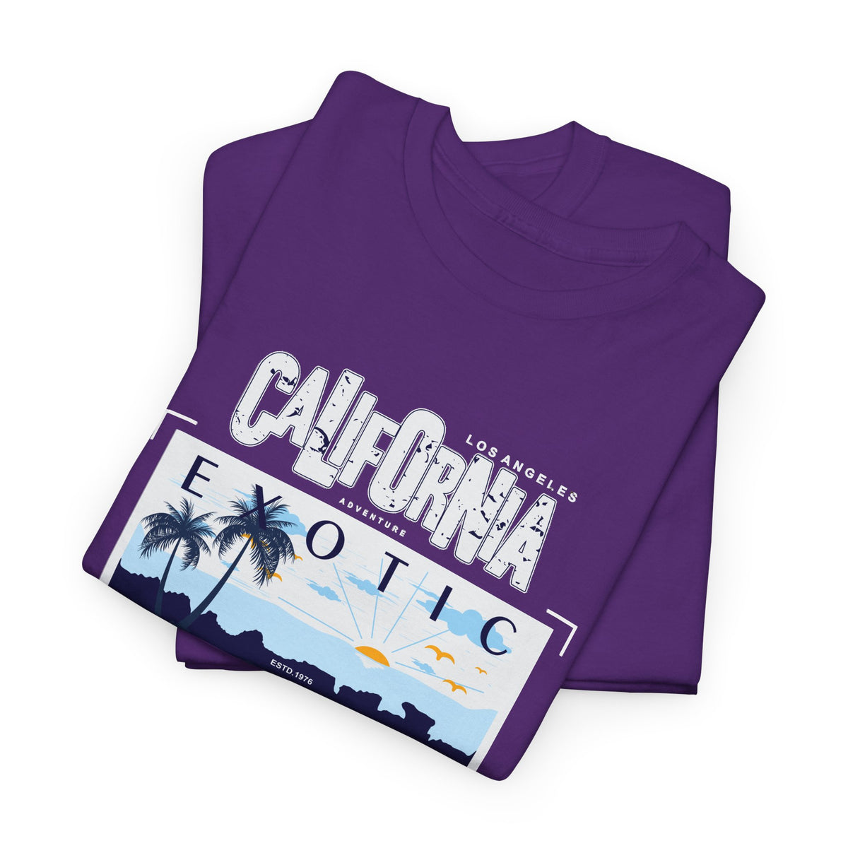 California Beach T-Shirt – Sunset Coastal Graphic Tee