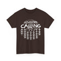Adventure Is Calling T-Shirt – Outdoor Adventure Graphic Tee