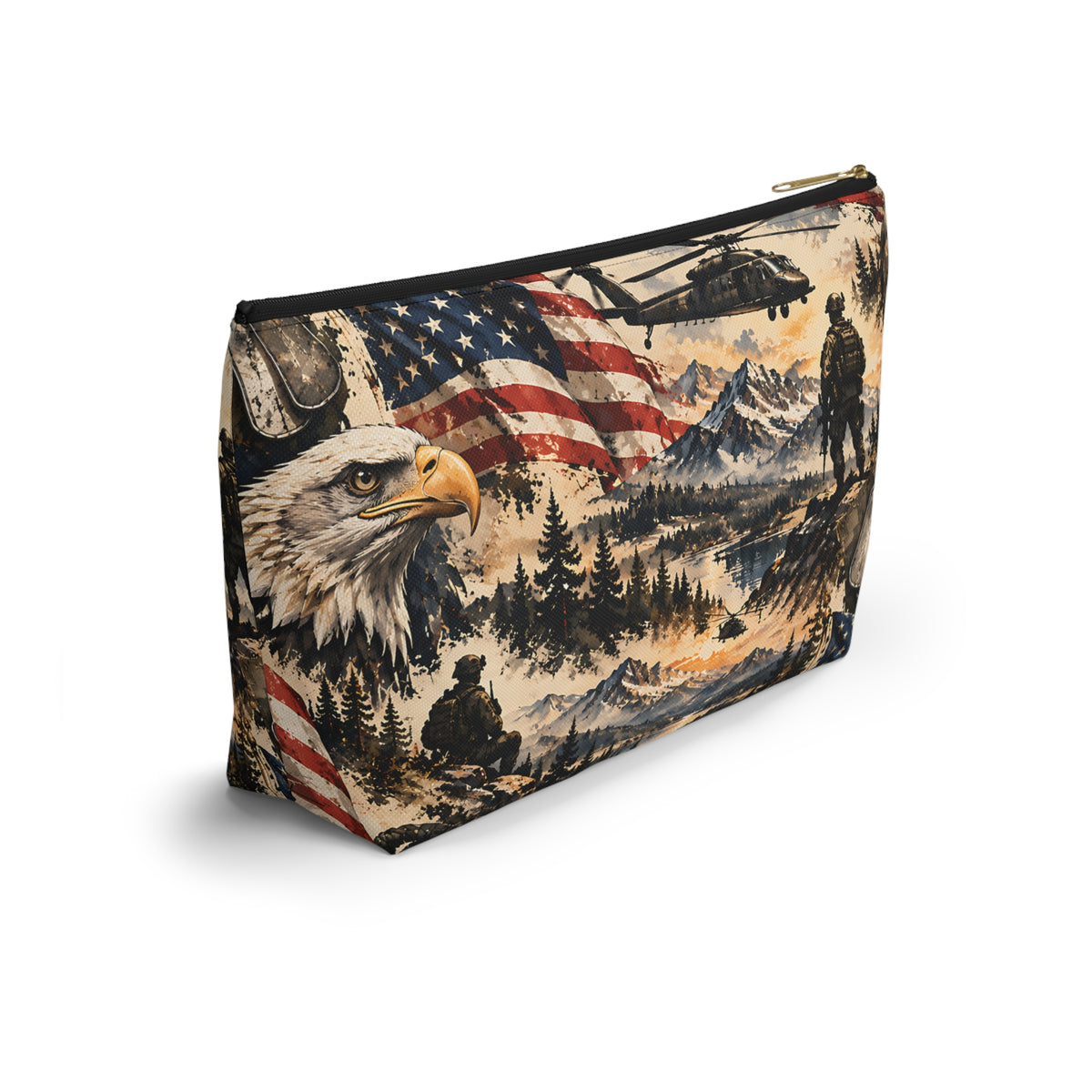 American Heritage Pouch – Eagle & USA Outdoor Print