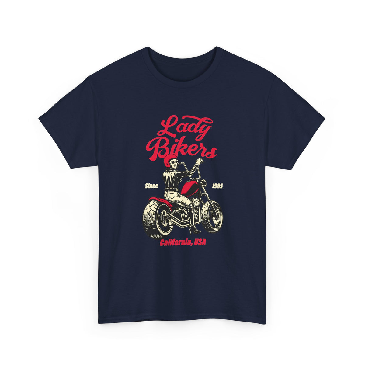 Vintage Biker T-Shirt – California Chopper Motorcycle Graphic Tee