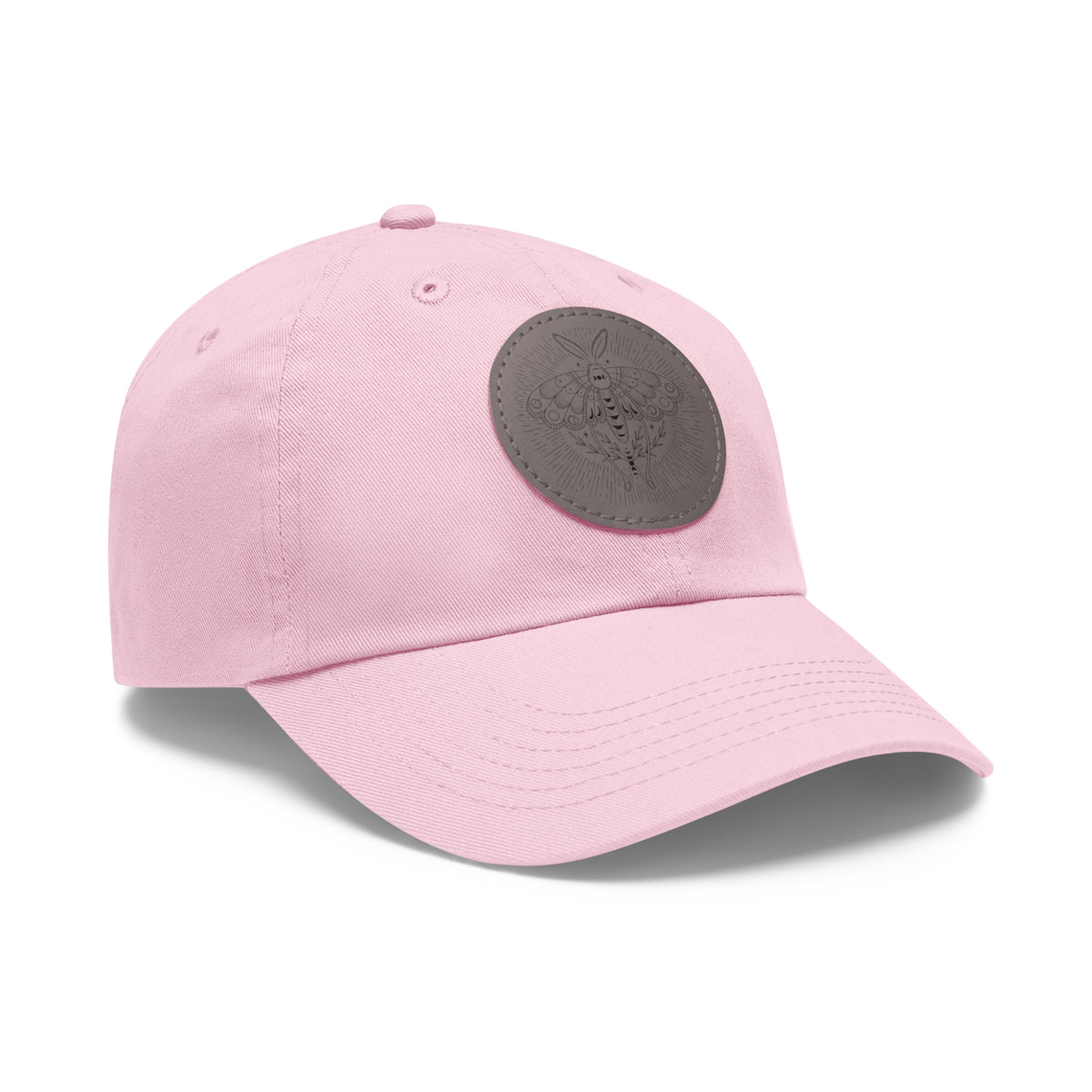 Bee Leather Patch Dad Hat – Cute Nature & Honey Bee Baseball Cap