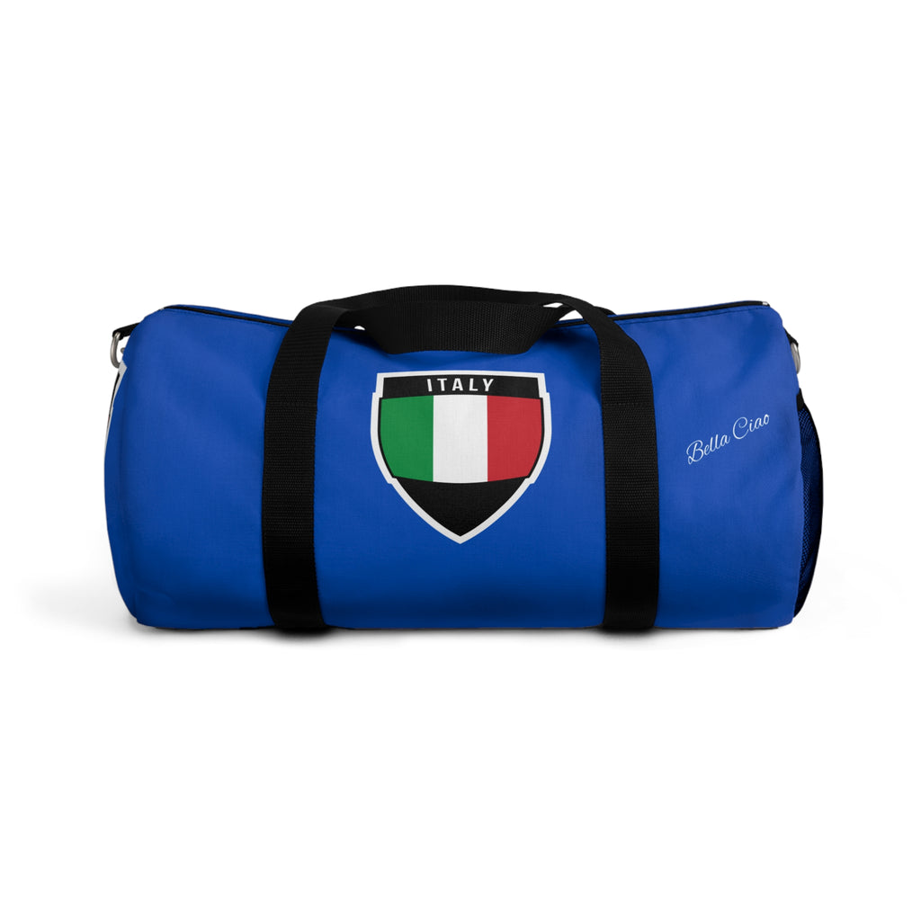 Italy Duffel Bag – Blue Italian Heritage Travel Bag