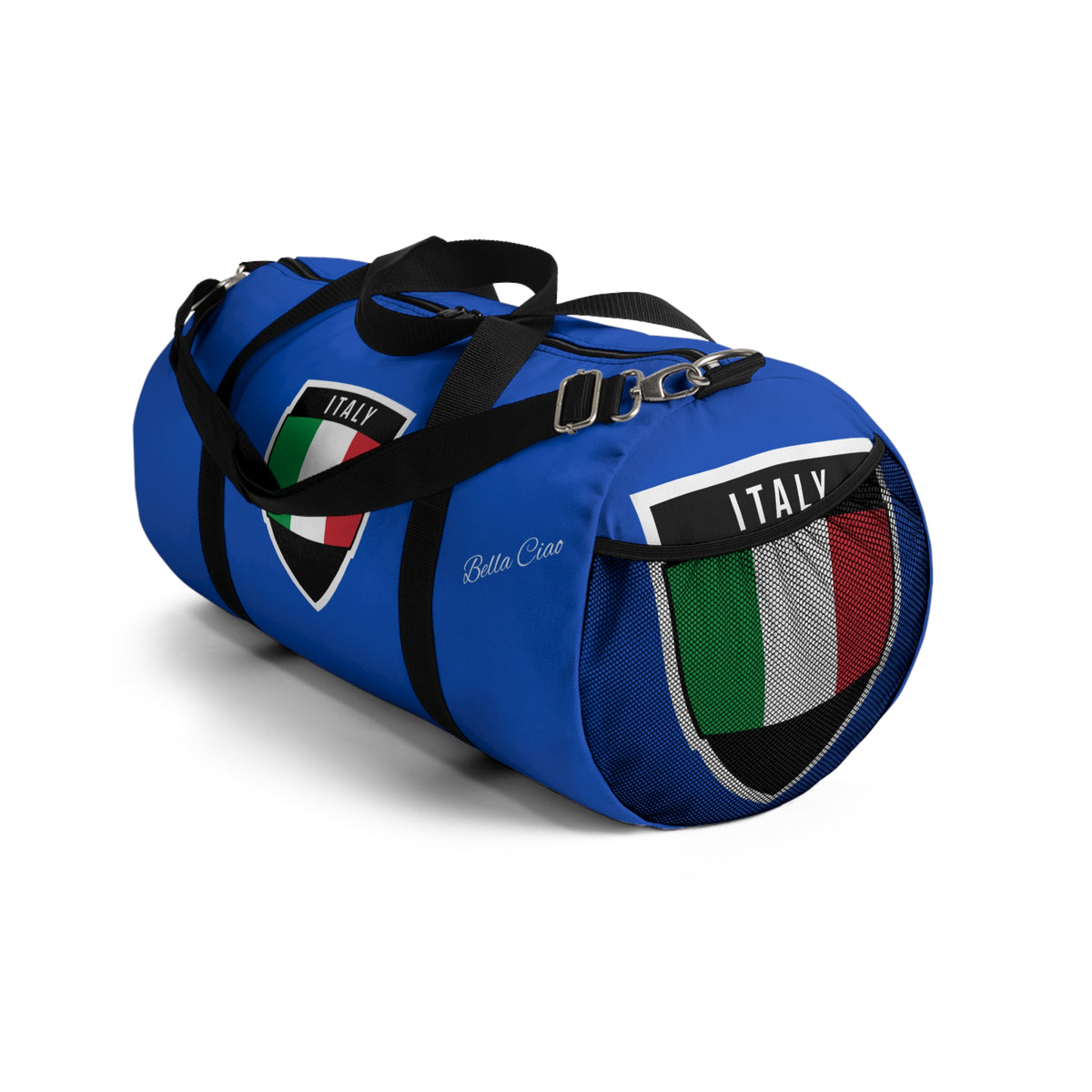 Italy Duffel Bag – Blue Italian Heritage Travel Bag