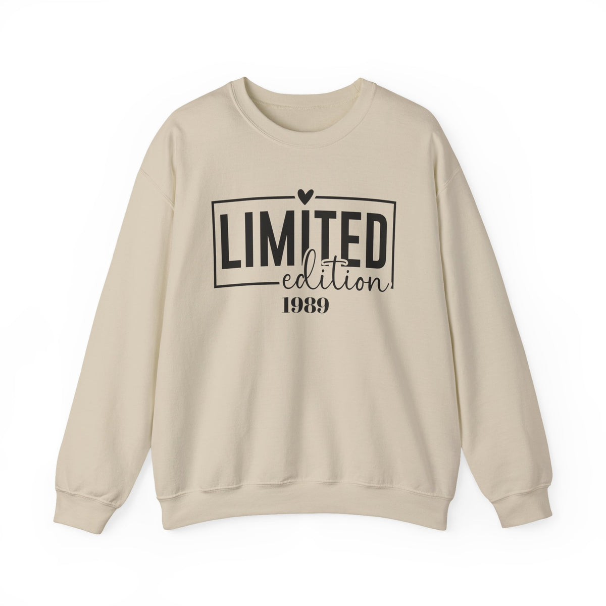 Limited Edition custom date of birth Unisex Crewneck Sweatshirt