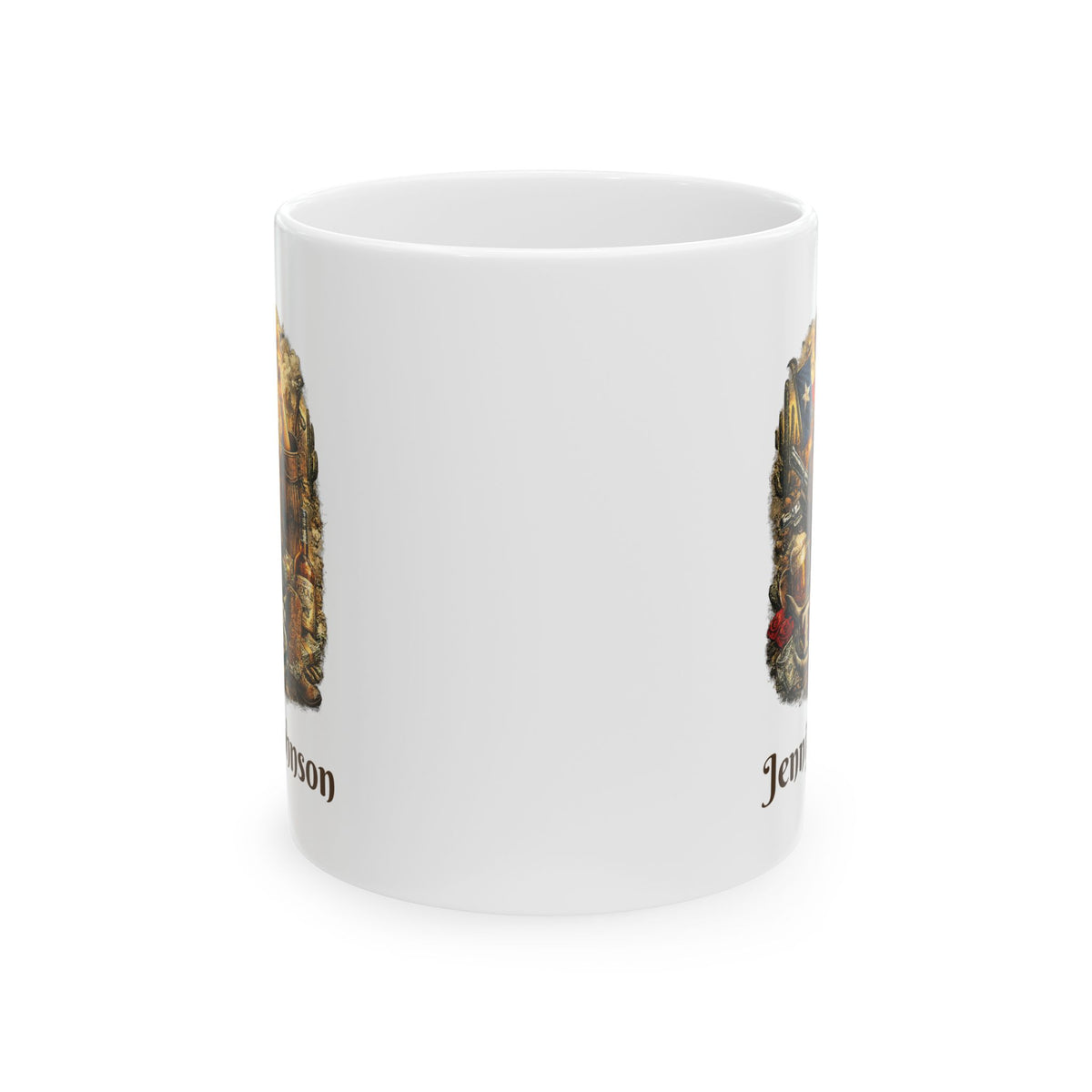 Personalized Texas Cowgirl Mug with Name – Western Gift
