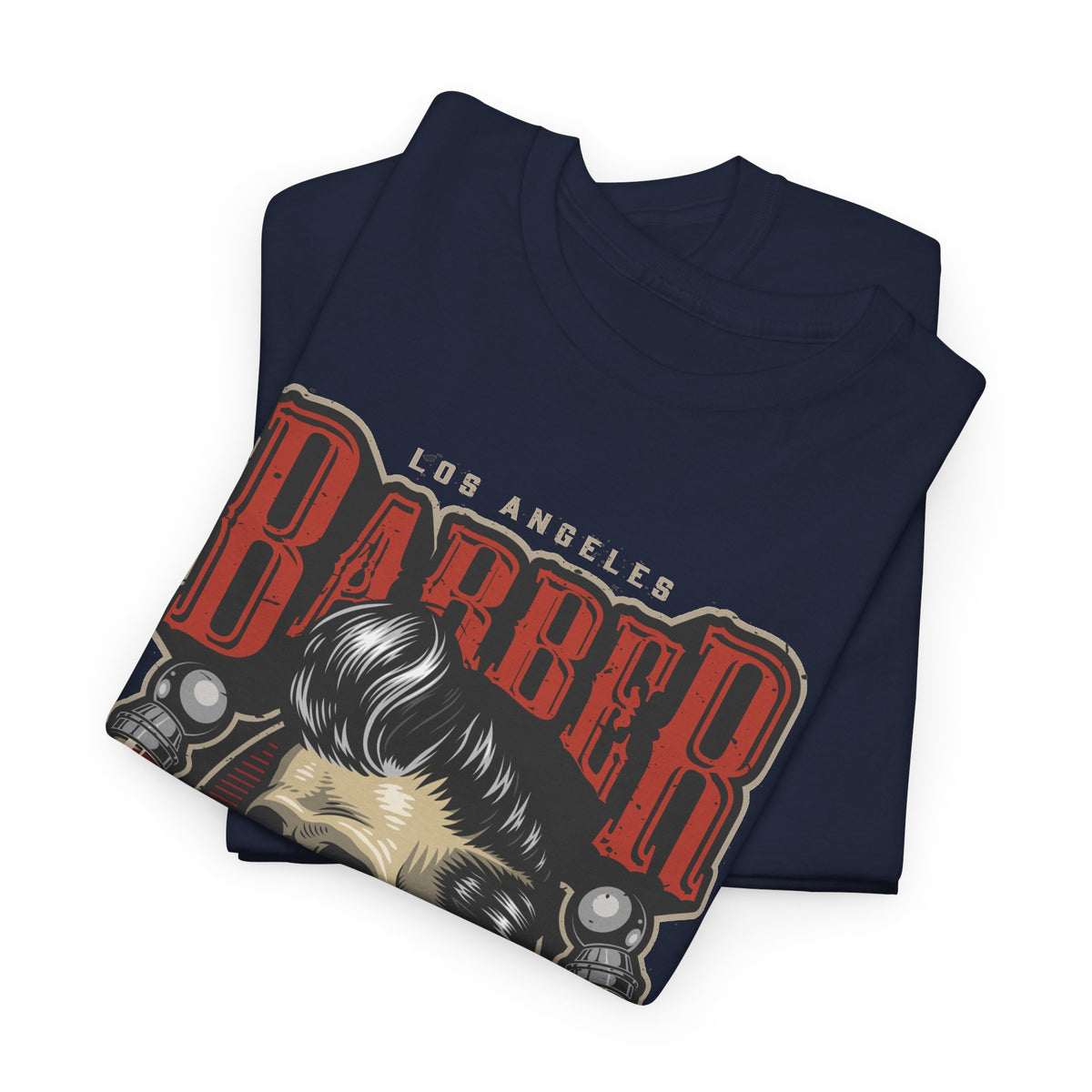 Barber Skull T-Shirt – Vintage Barbershop Graphic Tee