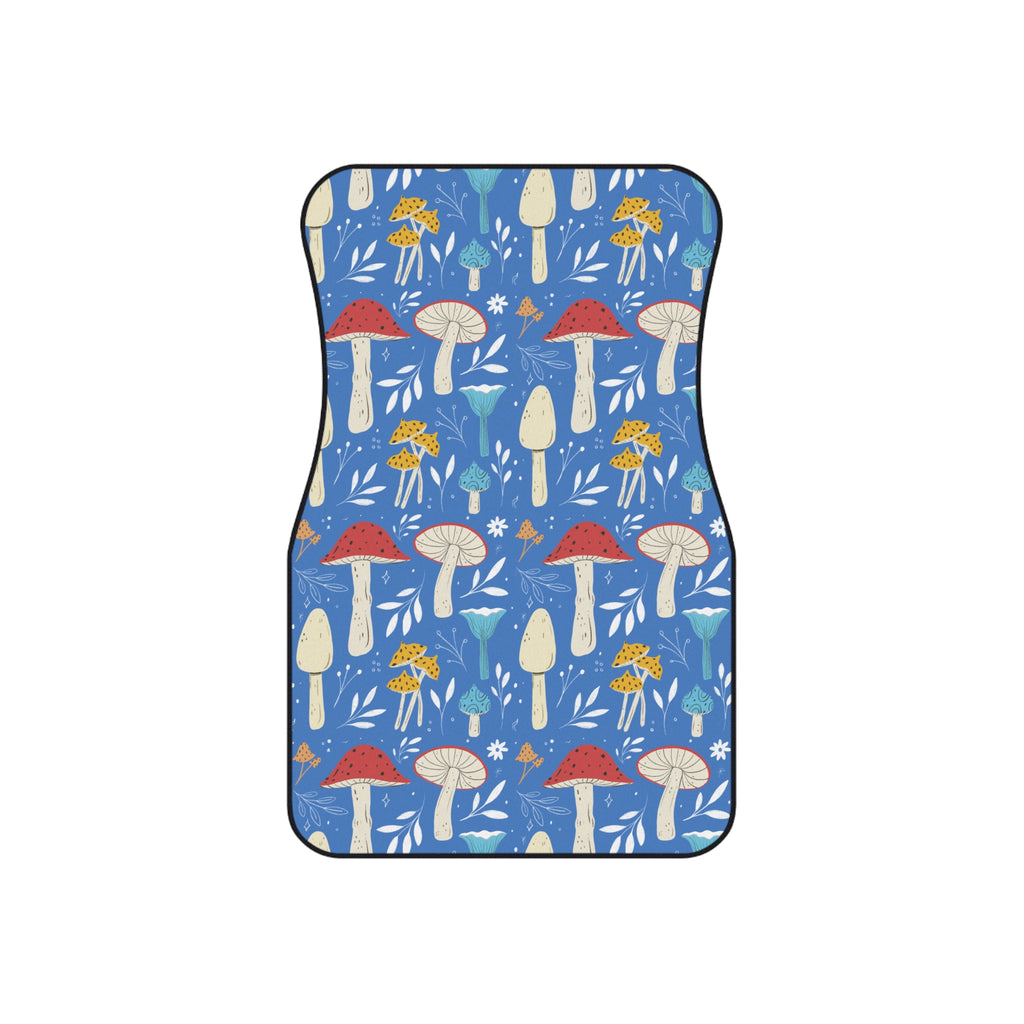 Mushroom Car Floor Mats – Colorful 4-Piece Set