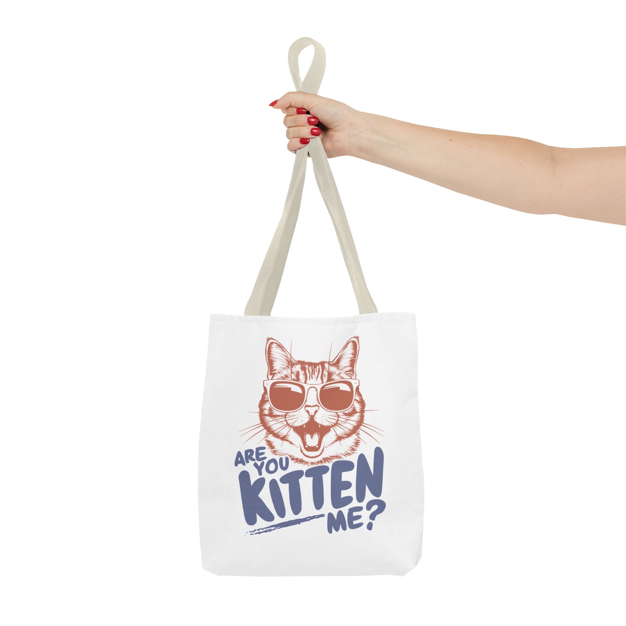 Are You Kitten Me? Cat Tote Bag