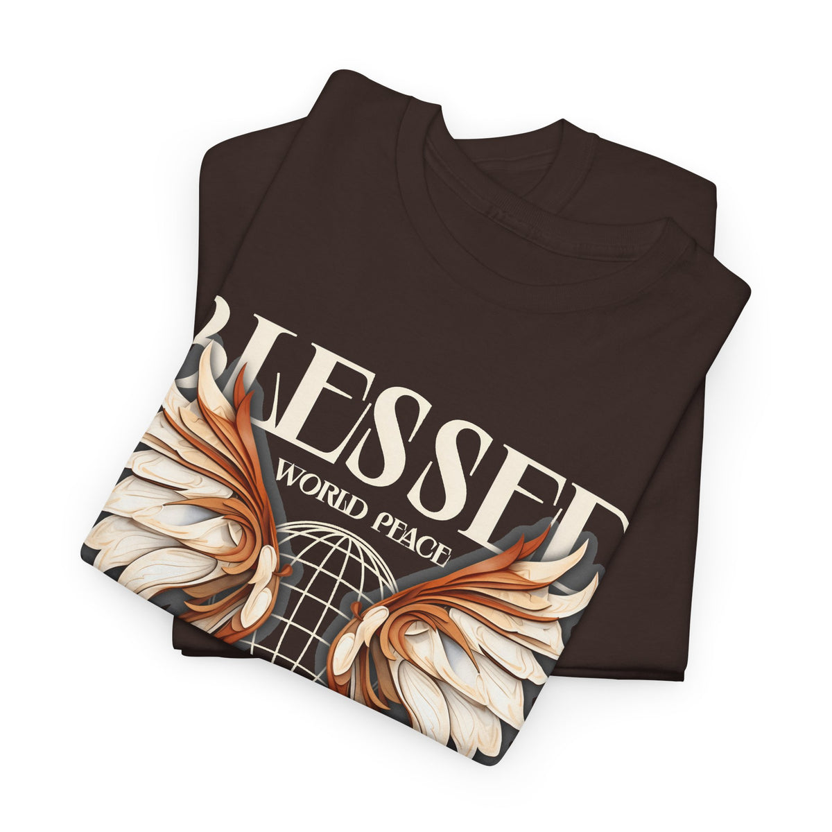 Blessed World Peace T-Shirt – Faith & Peace Streetwear Graphic Tee