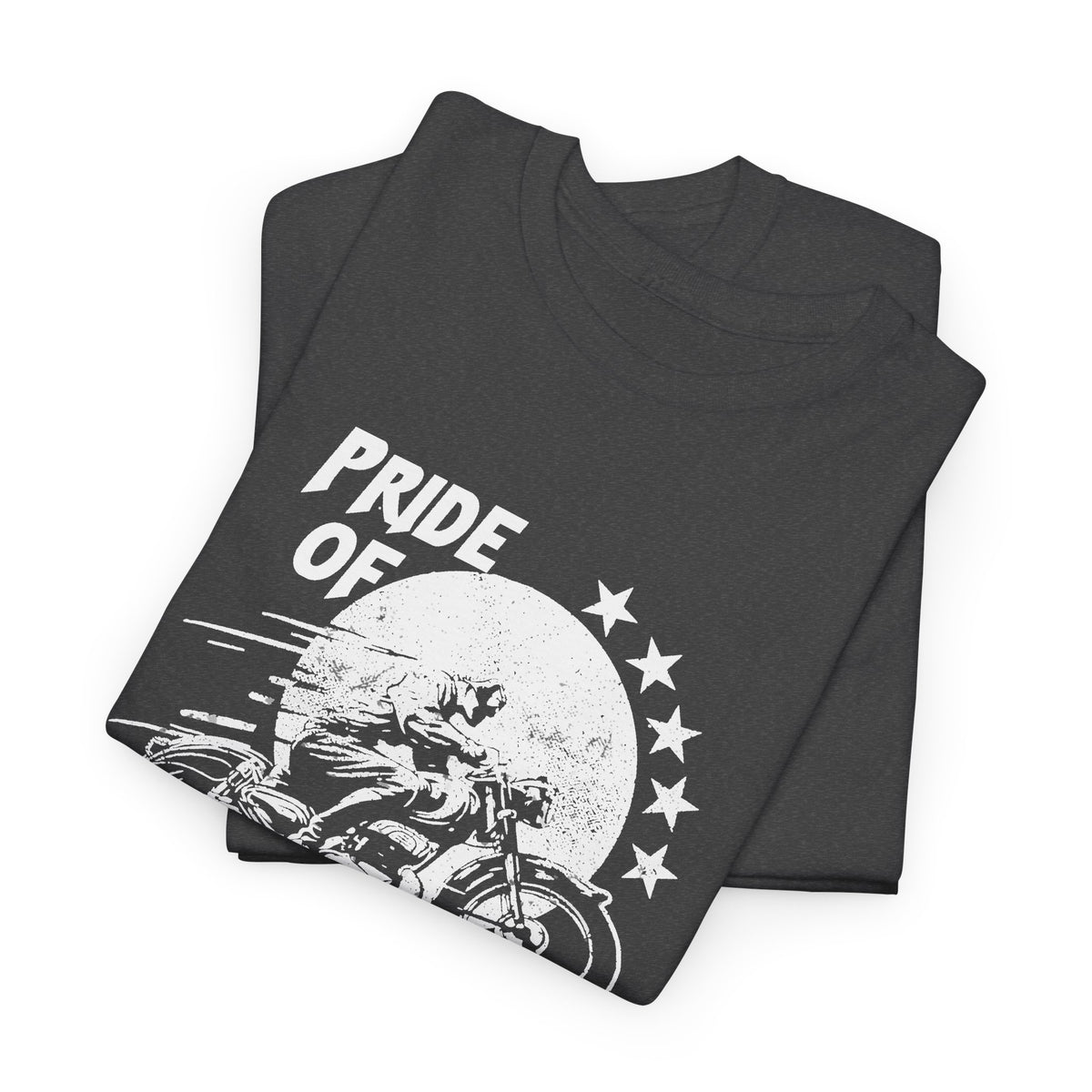American Biker T-Shirt – Pride of the American Road Vintage Motorcycle Tee
