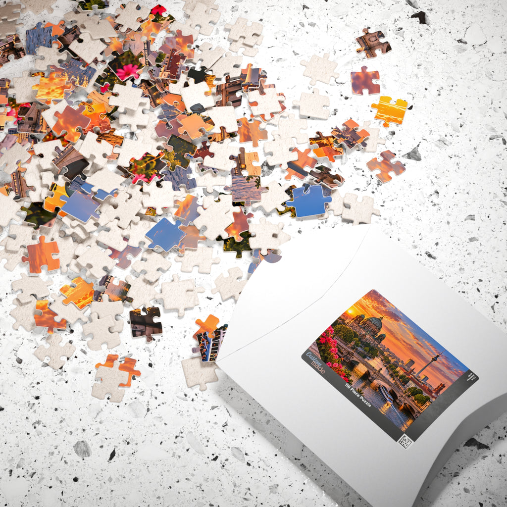 Berlin Germany Puzzle – TV Tower & City Skyline Jigsaw Puzzle (110, 252, 520, 1014-piece)