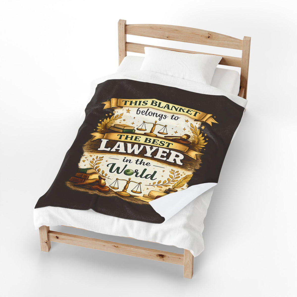 Best Lawyer Blanket Gift This Blanket Belongs to The Best Lawyer in the World  Funny Attorney Throw  Graduation Gift