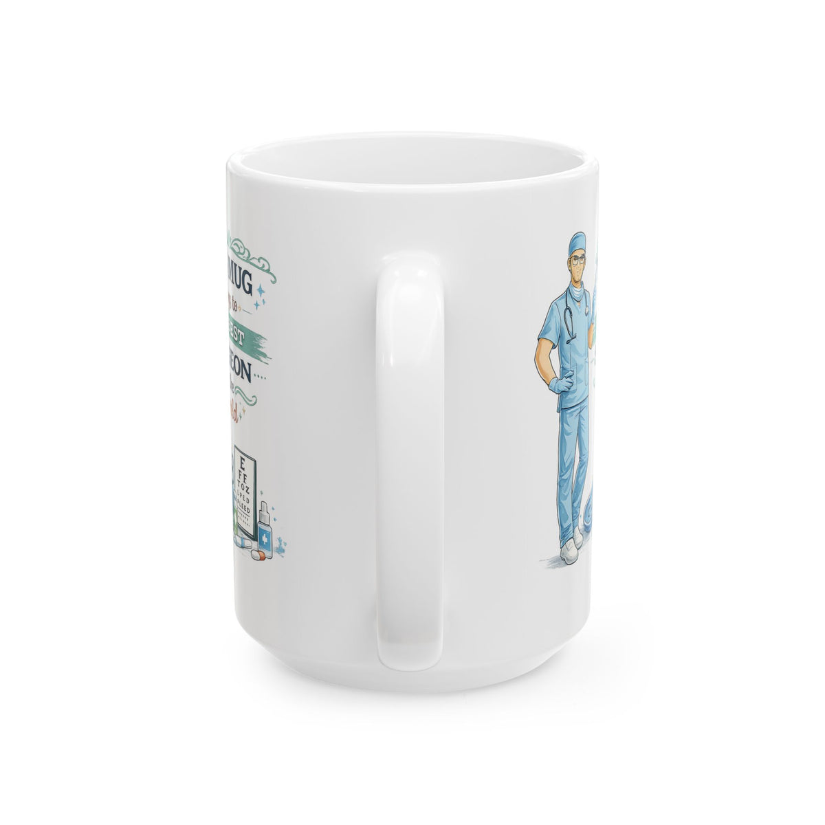 Best Surgeon Mug This Mug Belongs To The Best Surgeon in the World, Doctor Coffee Mug Gift