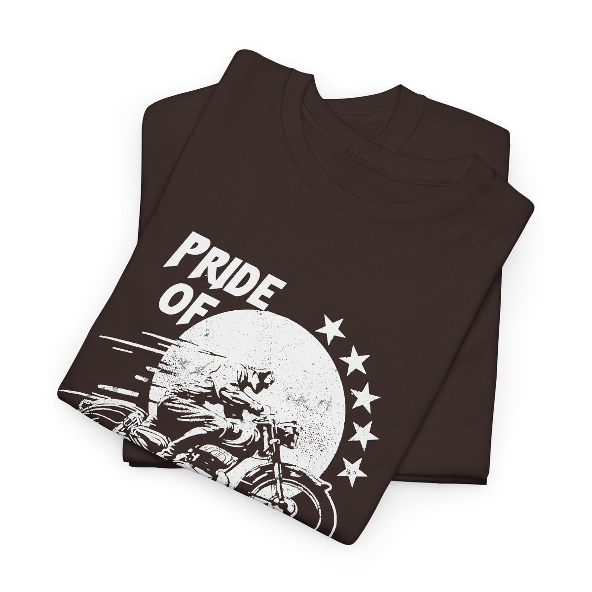 American Biker T-Shirt – Pride of the American Road Vintage Motorcycle Tee