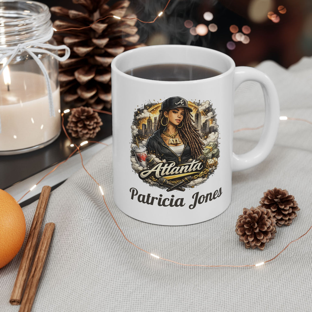 Personalized Atlanta Mug with Name – Atlanta Georgia Gift