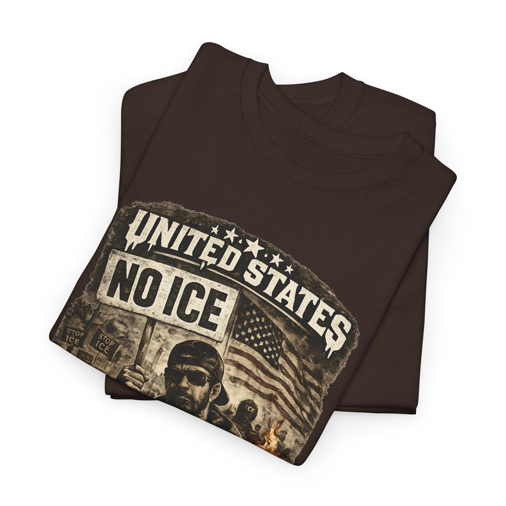 No ICE T-Shirt – United States Statement Streetwear Graphic Tee