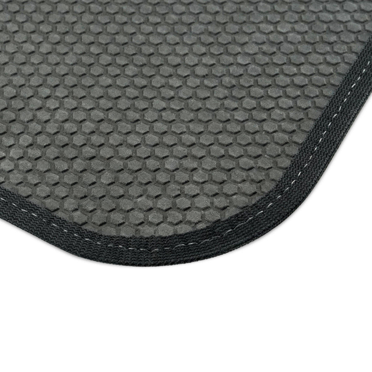 Blue Tile Pattern Car Floor Mats – 4-Piece Set