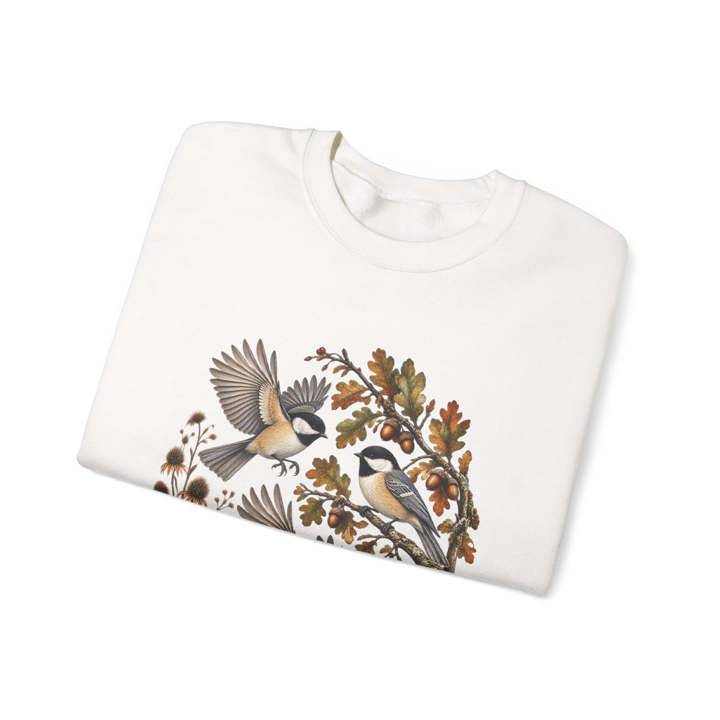 Woodland Birds Sweatshirt – Autumn Nature Design