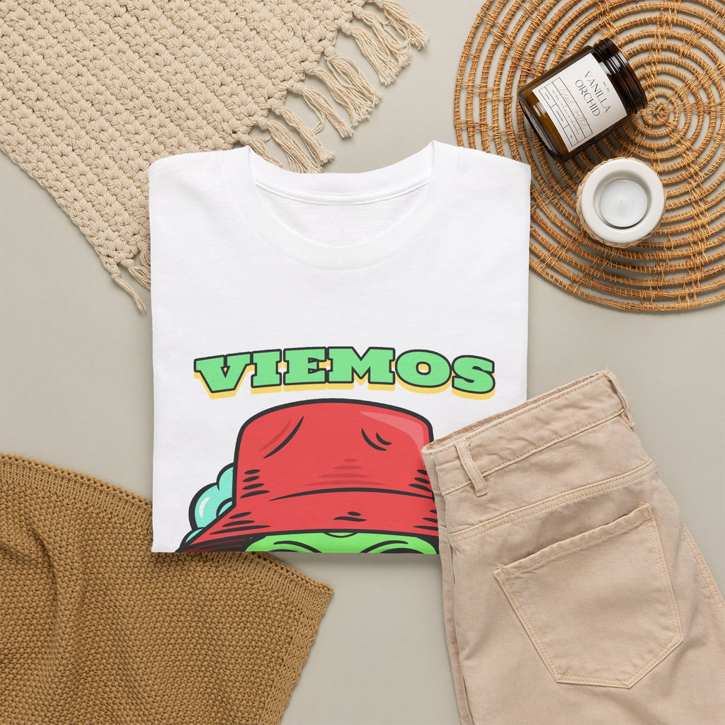 “We Come in Peace” Alien T-Shirt – Retro UFO Graphic Tee