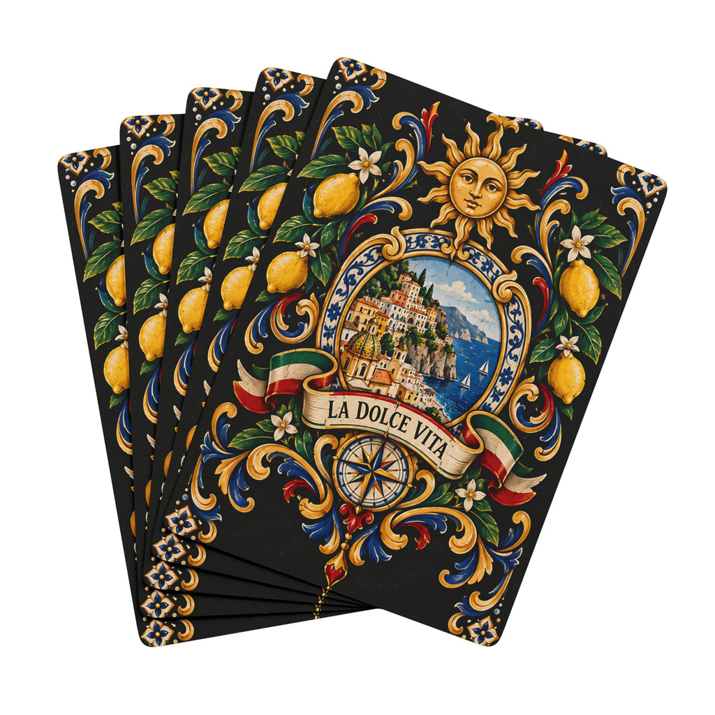 La Dolce Vita Poker Playing Cards – Italian Amalfi Design