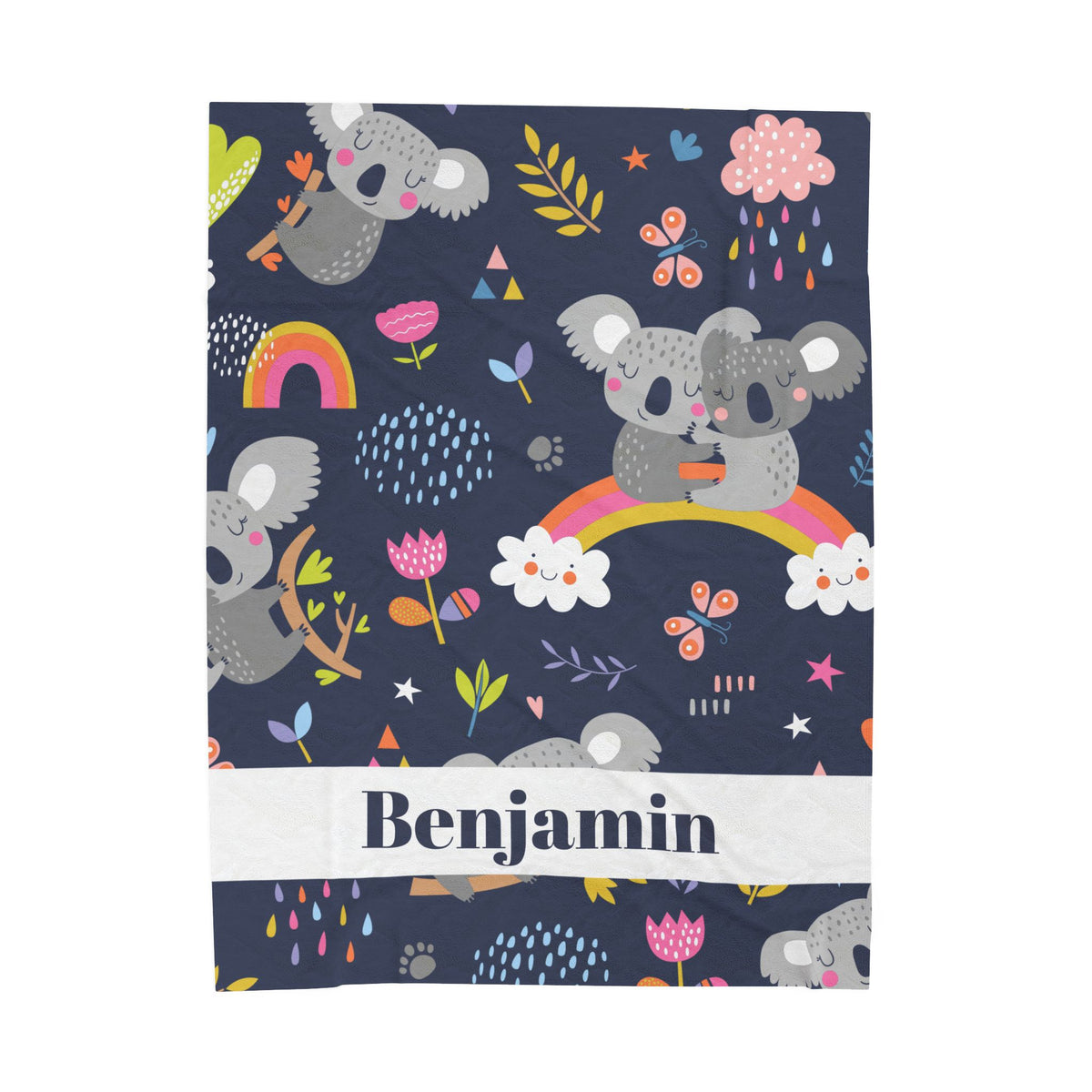 Personalized Name Blanket for Kids  Custom Baby Plush Throw  Nursery Blanket with Name  Baby Shower Gift