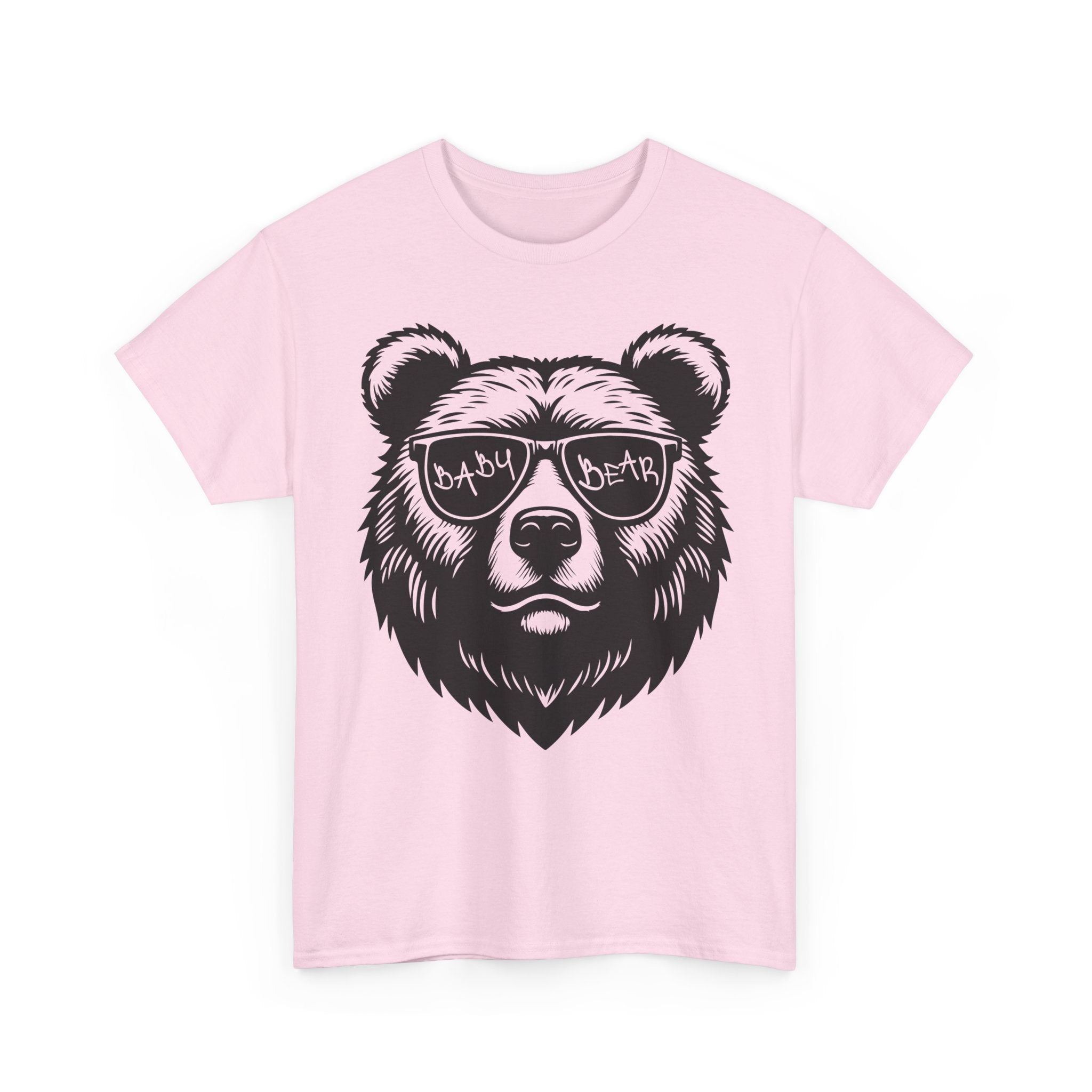 Baby Bear Graphic Tee, Unisex Cotton T-Shirt, Casual Wear, Animal Lover Gift, Summer Outfit, Cool Bear Design