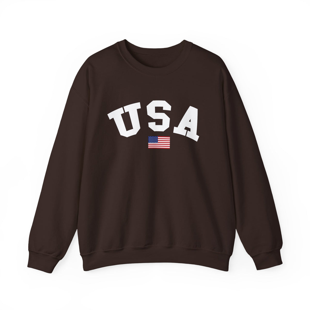 USA Heritage Sweatshirt – Classic American Flag Graphic