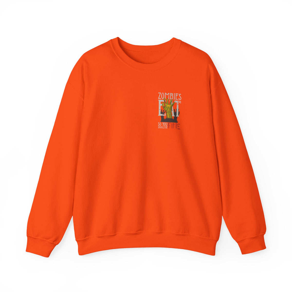 Zombies Eat Crewneck Sweatshirt