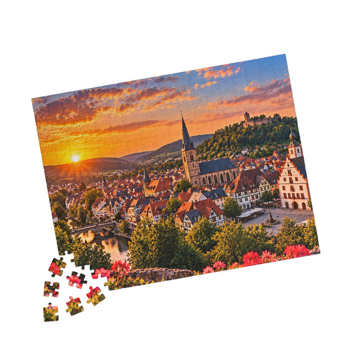 Schmalkalden Germany Puzzle – Historic Town Jigsaw Puzzle (110, 252, 520, 1014-piece)