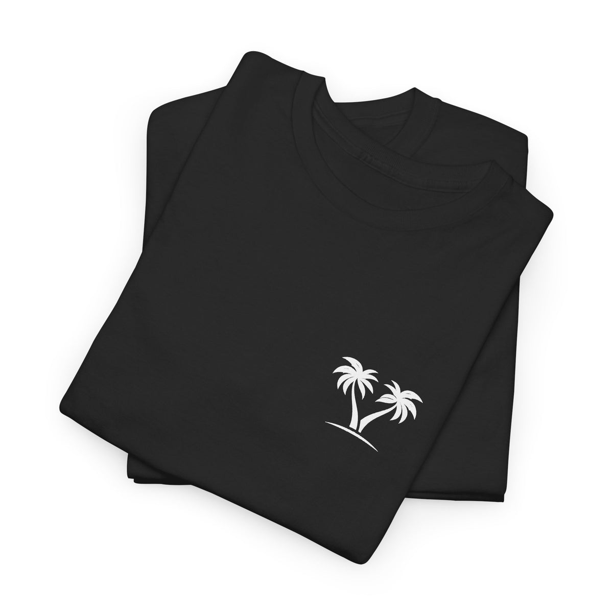 Minimal Palm Tree T-Shirt – Tropical Beach Graphic Tee
