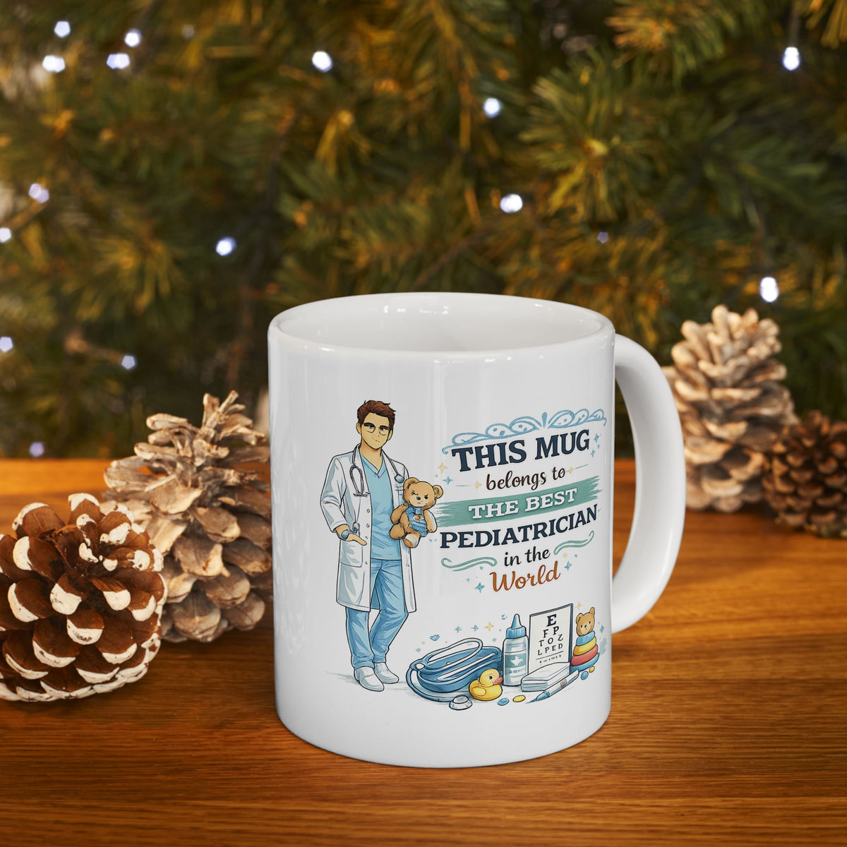 Best Pediatrician Mug This Mug Belongs To The Best Pediatrician in the World, Pediatric Doctor Gift