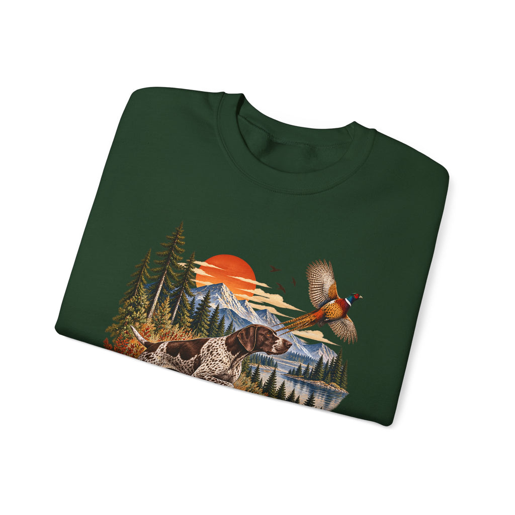 Hunting Dog & Pheasant Sweatshirt – Outdoor Hunter Design