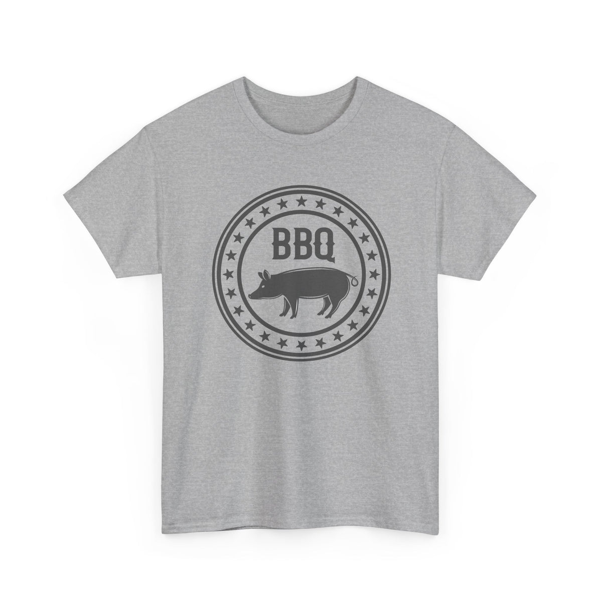 BBQ Pig T-Shirt – Vintage Red Barbecue & Grill Graphic Tee