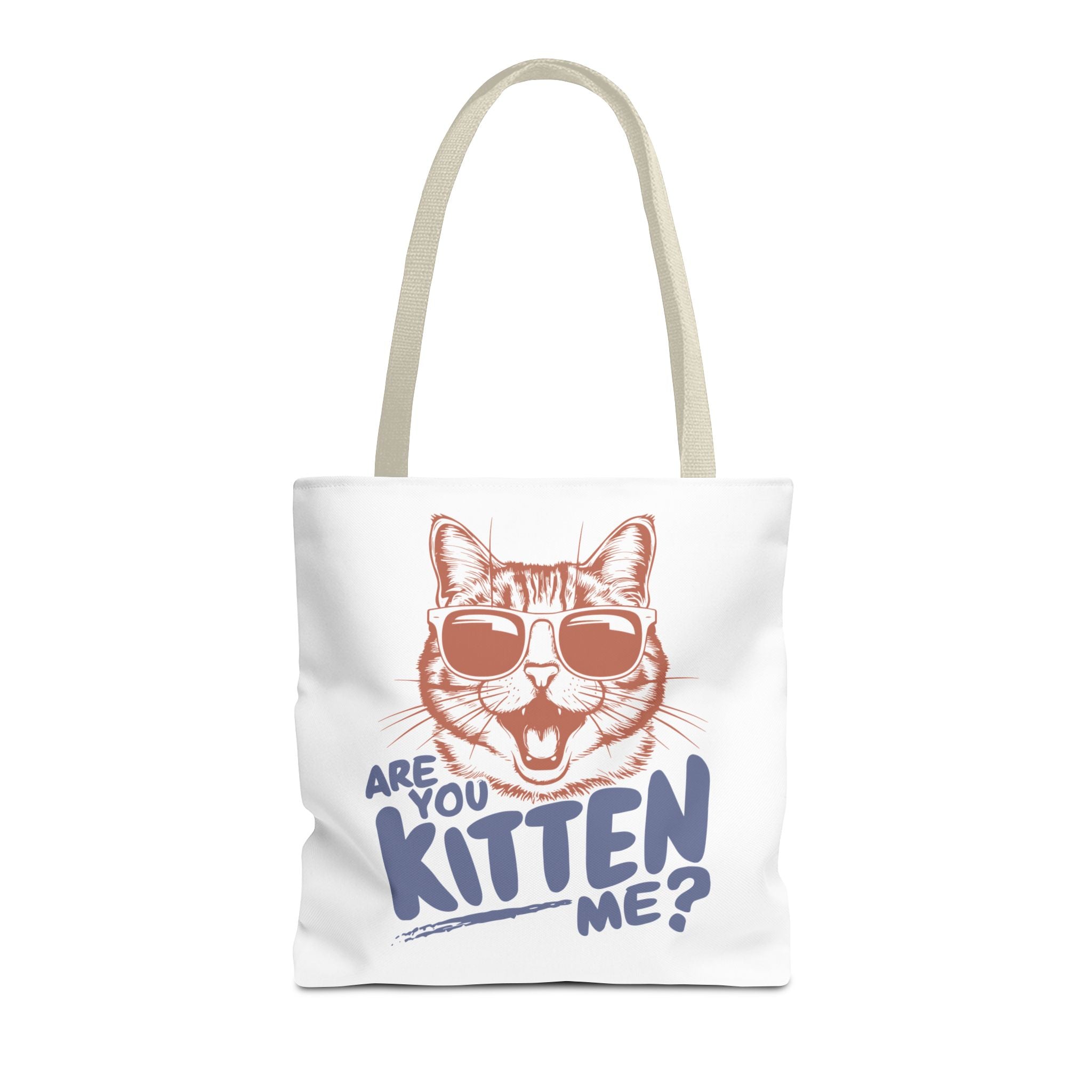 Are You Kitten Me? Cat Tote Bag