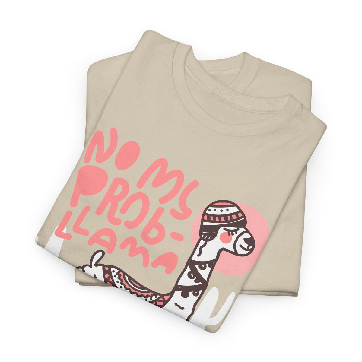 “No Prob Llama” T-Shirt – Funny Llama Graphic Tee