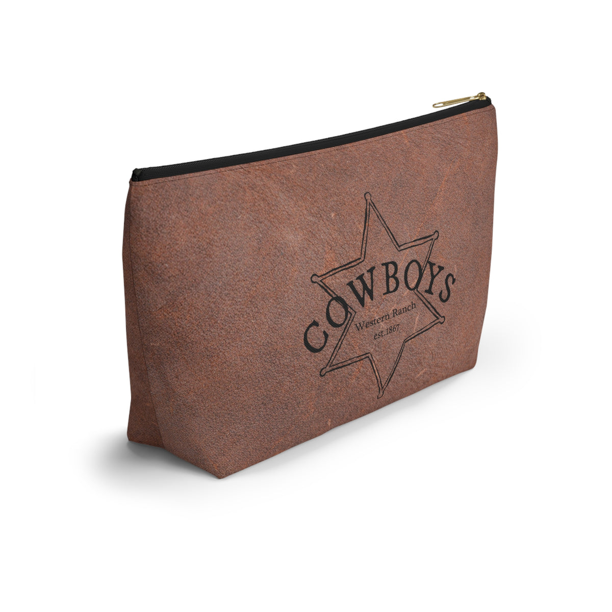 Cowboys Western Ranch Pouch – Rustic Leather Look
