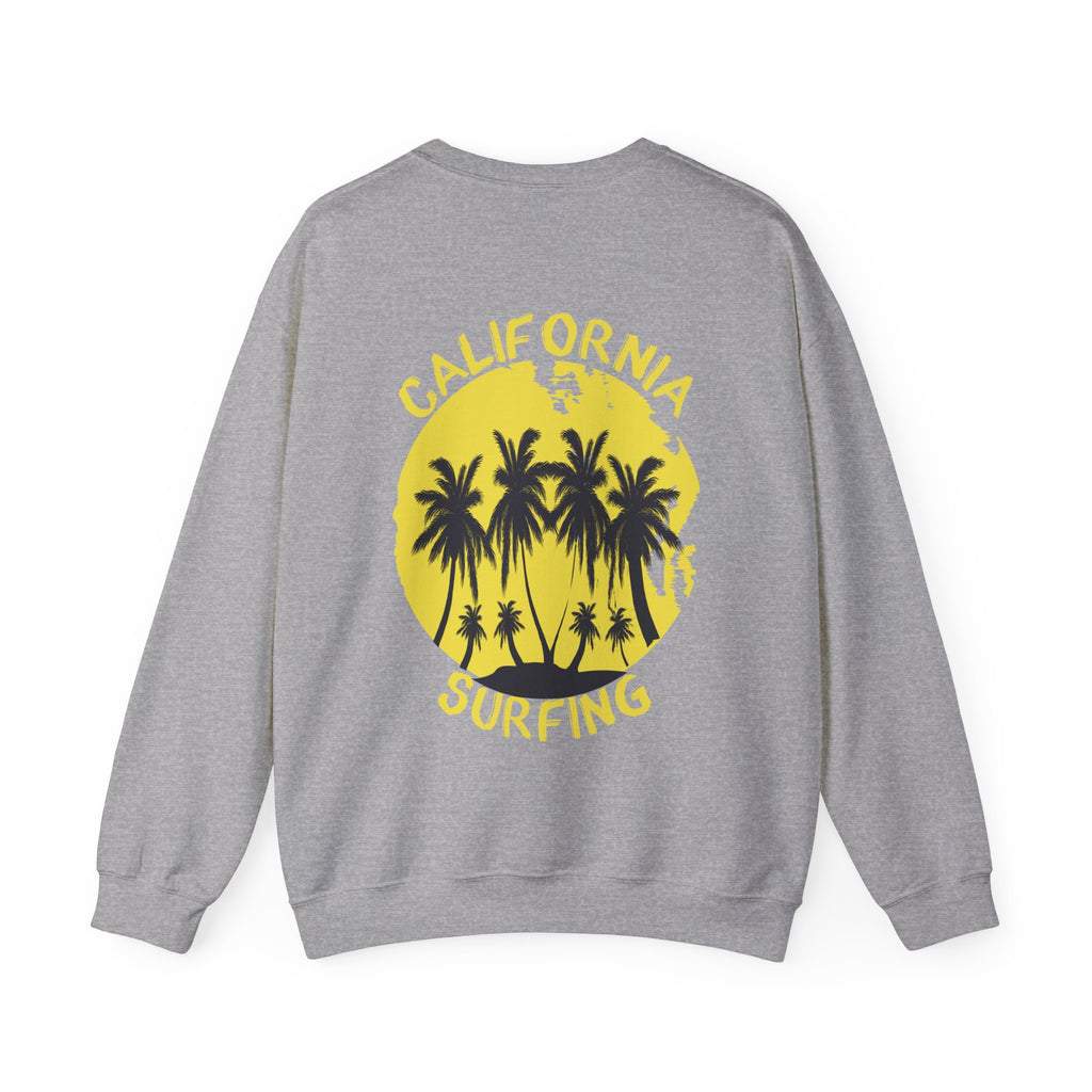California Surfing Heavy Blend Crewneck Sweatshirt